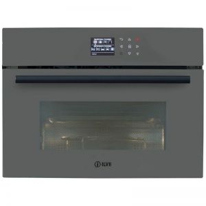 ILVE 45cm Grigio Lusso Compact Combi-Microwave Oven
