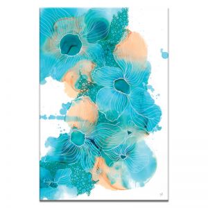 Ink Flower 9 | Julie Marie | Canvas or Print By Artist Lane