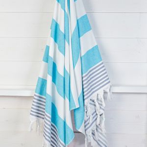 Izmir Azure Denim | Turkish Towel