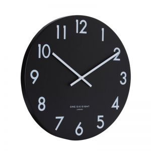 Jackson Silent Wall Clock | 40cm | Black