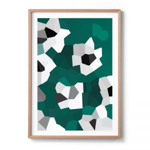 Jade Blooms | Various Sizes | Emily Grace Artwork