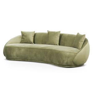 Jake 4 Seater Fabric Sofa | Elegant Sage