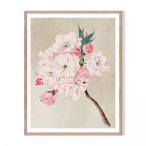Japanese Botanical 1 | Framed Art Print | Artefocus