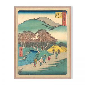 Japanese Wood Cut 9 | Framed Art Print | Artefocus