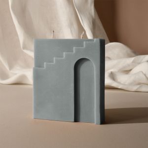 Josephine Candle in Grey