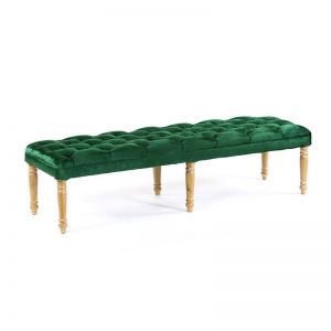 Juliet Dressing Bench | Emerald | by Black Mango