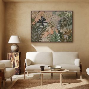 Jungle Florals | Canvas Print