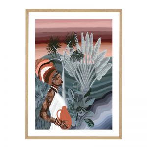 Jungle Forager | Framed Art Print