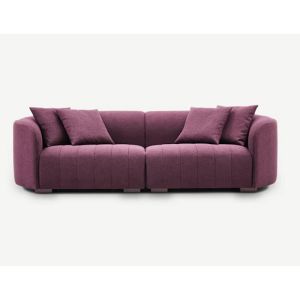 Juniper Pearl Sofa | Bhodi Plum | 3 Seater