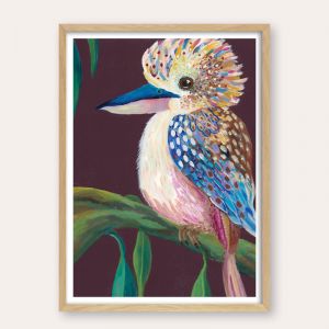 Kai the Kookaburra | Unframed Fine Art Print