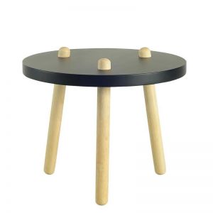 Kimi Black Round Coffee / Side Table