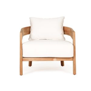 Kingscliff Outdoor Sofa | Teak Timber Frame | 1 Seater