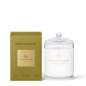 Kyoto in Bloom Camellia & Lotus 380g Soy Candle