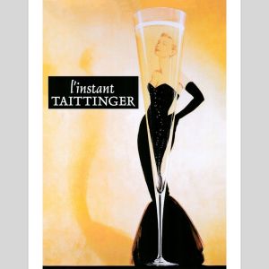 L'Instant Taittinger Grace Kelly by Claude Taittinger | Unframed Art Print