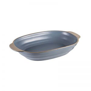 Ladelle Clyde Oval Baking Dish | Medium | Forget-Me-Not Blue