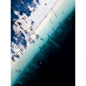 Lake Split | Framed Photographic Art Print by Amy Mercer