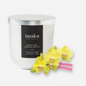 Large Soy Candle Refills | Oriental Orchid & Musk