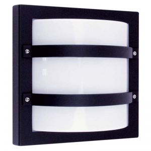 Largo Premium Outdoor Bulkhead Light | Black