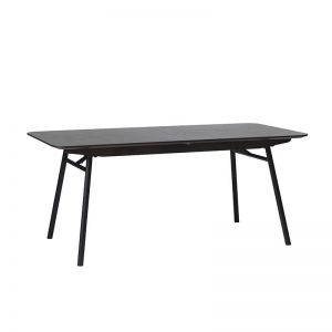 LATINA Extendable Dining Table 1.8/2.3M -  Dark Brown / Black