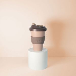 Latte + Donkey | Urbb | Biodegradable Bamboo Coffee Cup