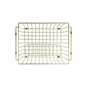 Lavello Dish Rack | Brushed Bronze Gold | MDR-01-PVDBB