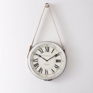 Leather Strap Clock