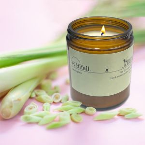 Lemongrass Candle | Soy + Coconut Wax | by Martini Furniture