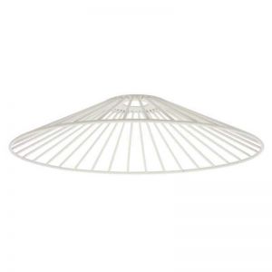 Lexicon Coolie Cage Shade in White | Beacon Lighting