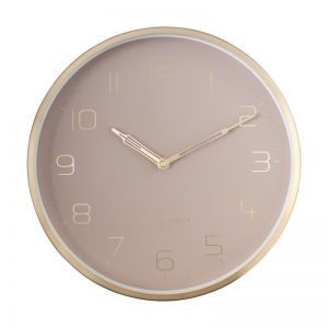 Lily 30cm | Dusty Rose Silent Wall Clock