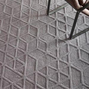 Lima Wool Rug | Warm Grey