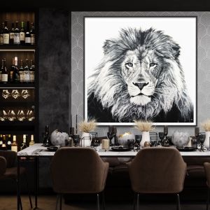 Lion | Limited Edition Art Print by Adoni Astrinakis