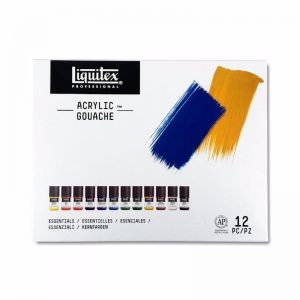 Liquitex Acrylic Gouache Essentials | Set 12pc | 22ml