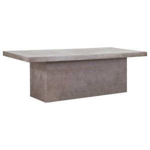 Lista Concrete Dark Grey Dining Table | Schots
