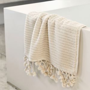 Loom Towels Ecru Bath Mat