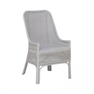 Luana Dining Chair | White or White Wash