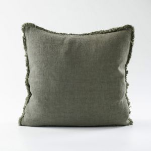 Luca® Boho Linen Cushion | Khaki