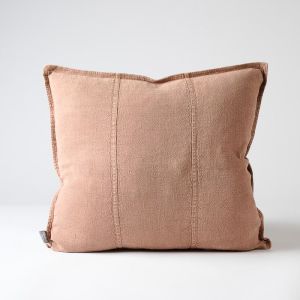 Luca Linen Cushion | Clay