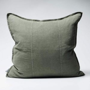 Luca® Linen Cushion | Khaki