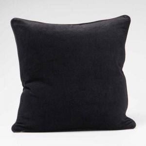 Lynette Velvet Cushion | Black