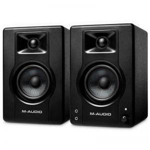 M-Audio BX3 D3 Powered Studio Monitors 3" Driver Desktop Speakers Pair Black