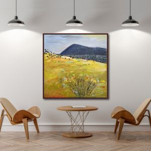 Macedon Ranges I Framed Canvas Print by Michael Wolfe