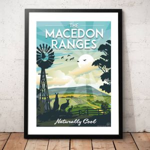 Macedon Ranges Poster Print