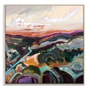Macedon Sunset | Amanda Skye-Mulder | Canvas or Print by Artist Lane