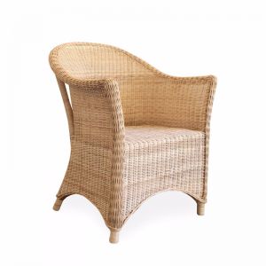 Madison Rattan Arm Chair | Natural | by Black Mango | PRE-ORDER DECEMBER 2021 ARRIVAL
