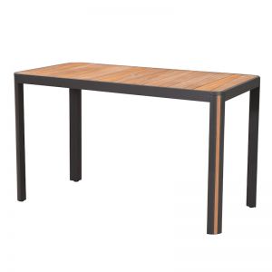 Madrid Bar Height Table | Charcoal