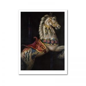 Magic Realism | Carousel Horse | Limited Edition Print by Gill Del-Mace