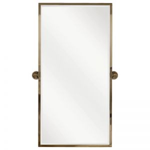 Malisa Tilt Mirror | 60x120cm | Brushed Brass | Schots