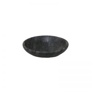 Marble Agra Salt Dish | Small | Black