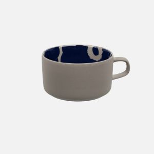 Marimekko Oiva/Unikko Teacup | 2,5dl | Terra, Dark Blue
