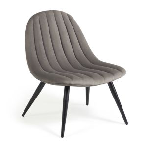 Marlene Chair | Grey Velvet